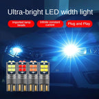2pcs High Quality T10 W5W Super Bright Car Interior Reading Dome Light Marker Lamp 168 194 LED Auto Wedge Parking Bulbs Orange
