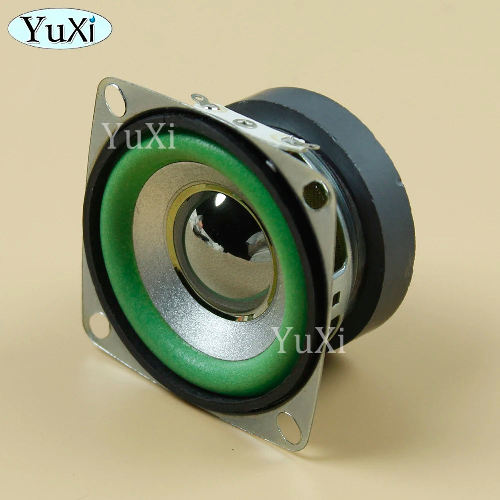 1Pc 5W 4Ohm Full-frequency Speaker Square Bluetooth Audio Radio External Magnetic Loudspeaker 3W 4Ohm 53MM