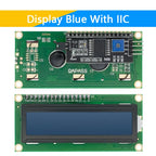 LCD1602 1602 LCD Module Blue / Yellow Green Screen 16x2 Character LCD Display PCF8574T PCF8574 IIC I2C Interface 5V for Arduino
