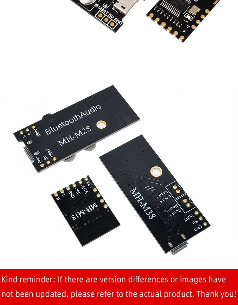 MH-M18 MH-M28 MH-M38 Bluetooth 4.2 Audio Receiver Module Wireless Stereo Music Board Type-C Micro USB