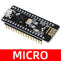 RF-Nano for Arduino Nano V3.0, Micro USB Nano Board ATmega328P QFN32 5V 16M CH340, Integrate NRF24l01+2.4G wireless