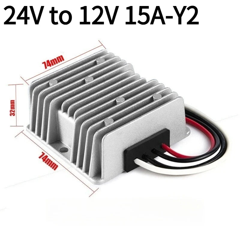 24V to 12V 30A 40A DC Step Down Converter Voltage 24 Volt to 12 Volt 480W 5A-40A Car Buck Regulator Reliable Product CE ROHS