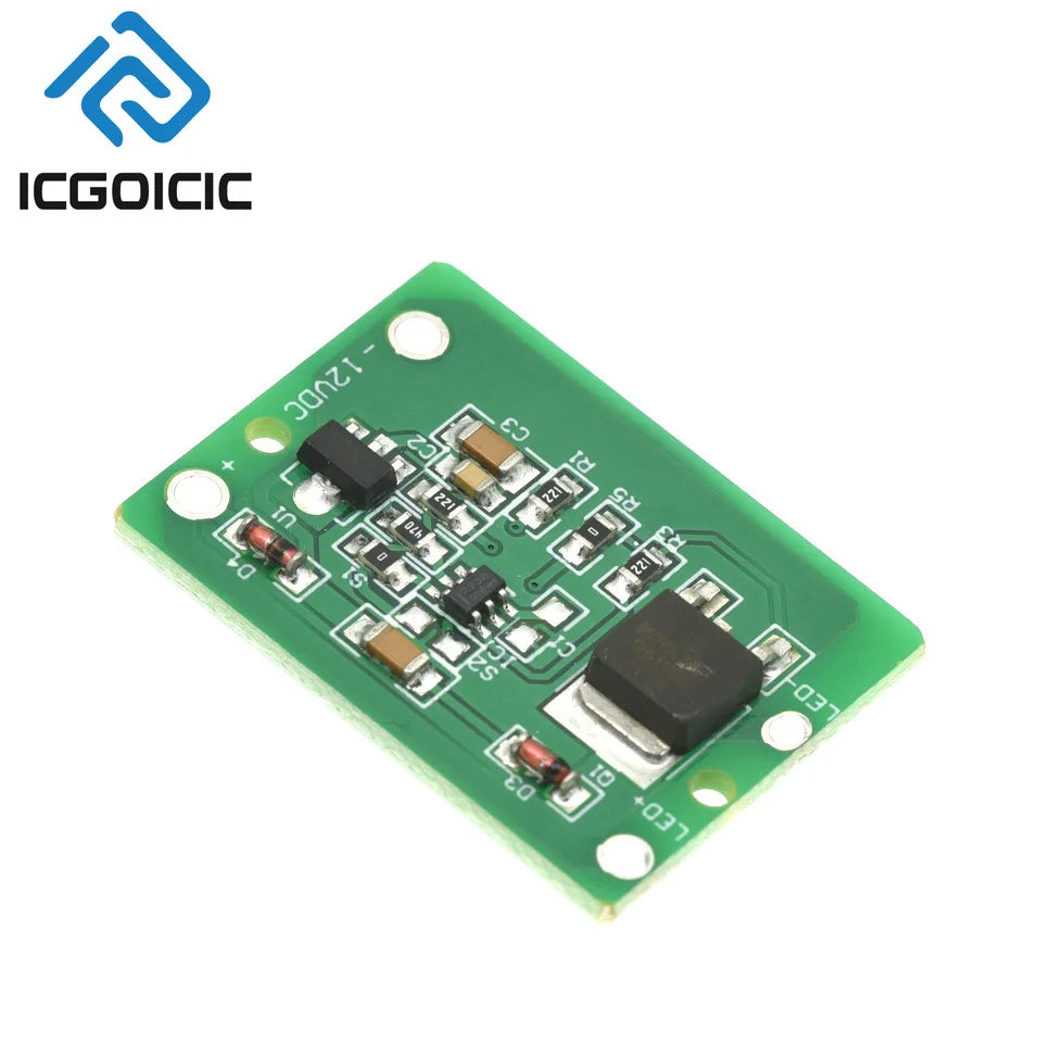 1-20PCS TTP223 Capacitive Touch Switch with 3A Relay – Toggle/Momentary Mode, DC 6-20V for LED Light Motor Pump Control