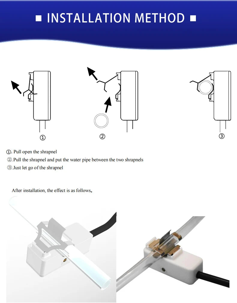 XKC-Y26A Non-contact Water Capacitive Liquid Level Detection Sensor for 4-11mm Small Pipes