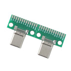 Type-C Test Board USB 3.1 Connector Module PCB Board Male /Female / Male to Female Head Convertor USB3.1 Transfer Adapter Plate