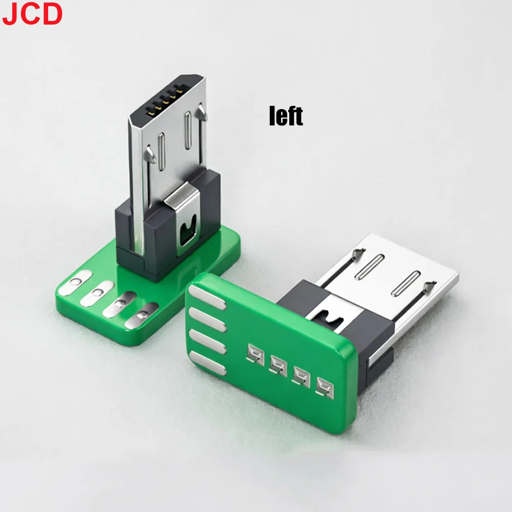 Micro Mini 5P Type-C USB To Dip PCB Converter Adapter 90 Degree Right Angle Breakout Board Repair Welding Socket Connector Port
