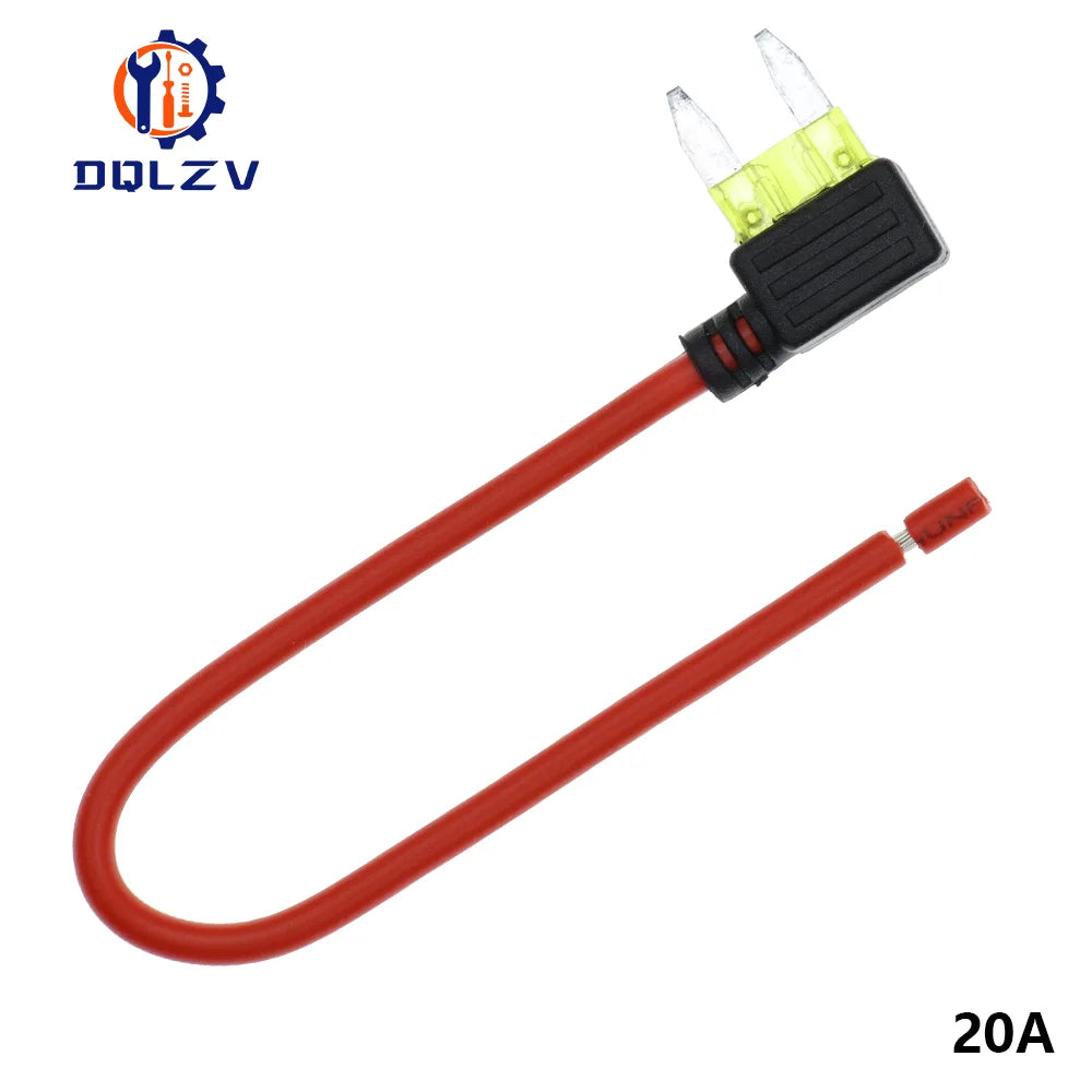 12V 5A 10A 15A 20A Car Fuse Holder Add-a-circuit TAP Adapter Micro Standard ATM APM Blade MINI Medium Simple Safety Device