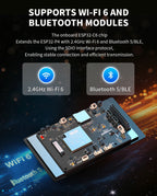 4.3-inch 480 * 800 IPS capacitive touch ESP32P4 development board ESP32-C6 development board
