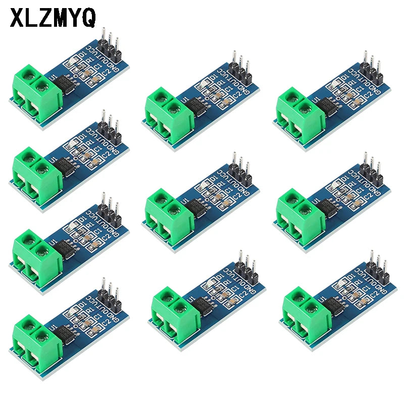 10pcs ACS712 5A 20A 30A Hall Current Sensor Module ACS712 Model For Arduino AC DC Current Detection Board DIY Electronic Kit