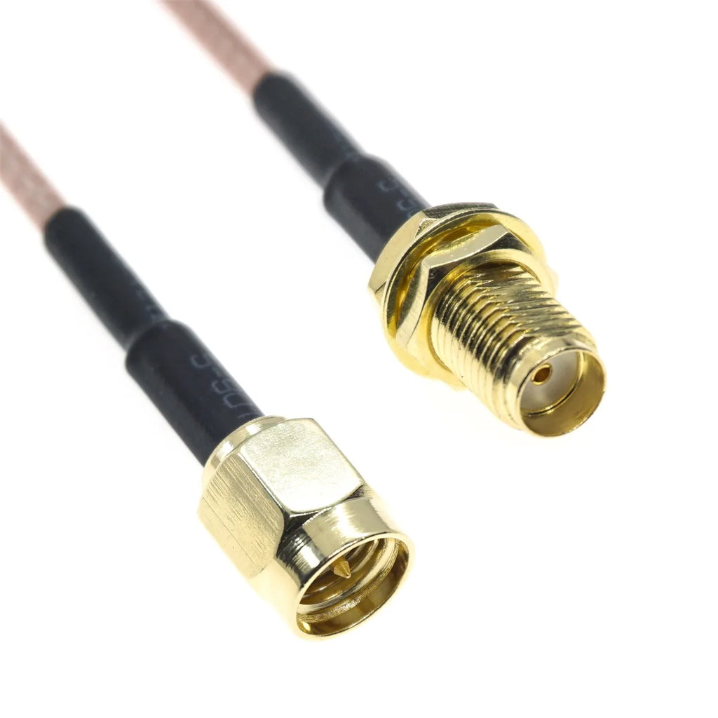 RG174 Cable SMA Male To SMA Male Female RPSMA Bulkhead Connector Extension WIRE RF Coaxial Coax Jumper RG316 Pigtail 2M 5M 10M