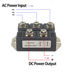 Three Phase MDS 100A 150A 160A 200A 250A Three Phase Rectifier Bridge Module 1600V Induction Cooker