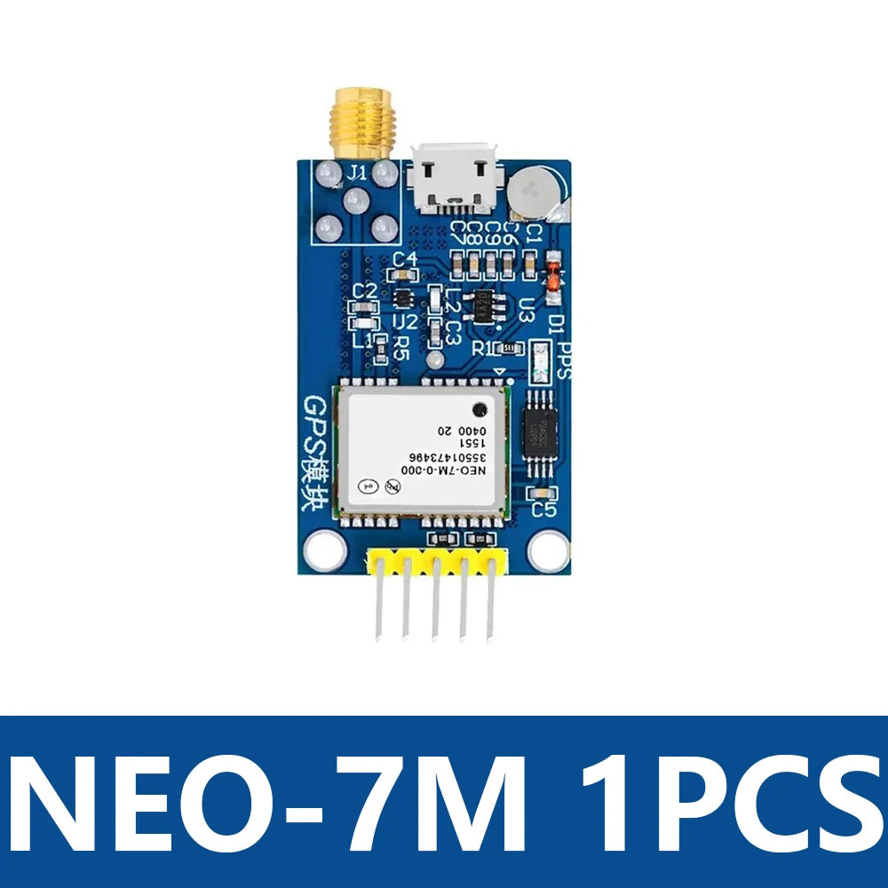 1PCS~8PCS GPS NEO-6M NEO-7M NEO-8M NEO-9m Satellite Positioning Module Development Board for Arduino STM32 C51 Microcontroller