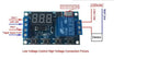 1 Channel 5V Relay Module Time Delay Relay Module Trigger OFF/ON Switch Timing Cycle 999 minutes XY-J02