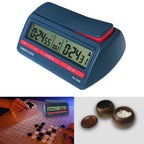 Chess Clock Professional Chess Digital Timer Multipurpose Chess Competition Game Stopwatch with Basic Bonus Count Up Down Timer