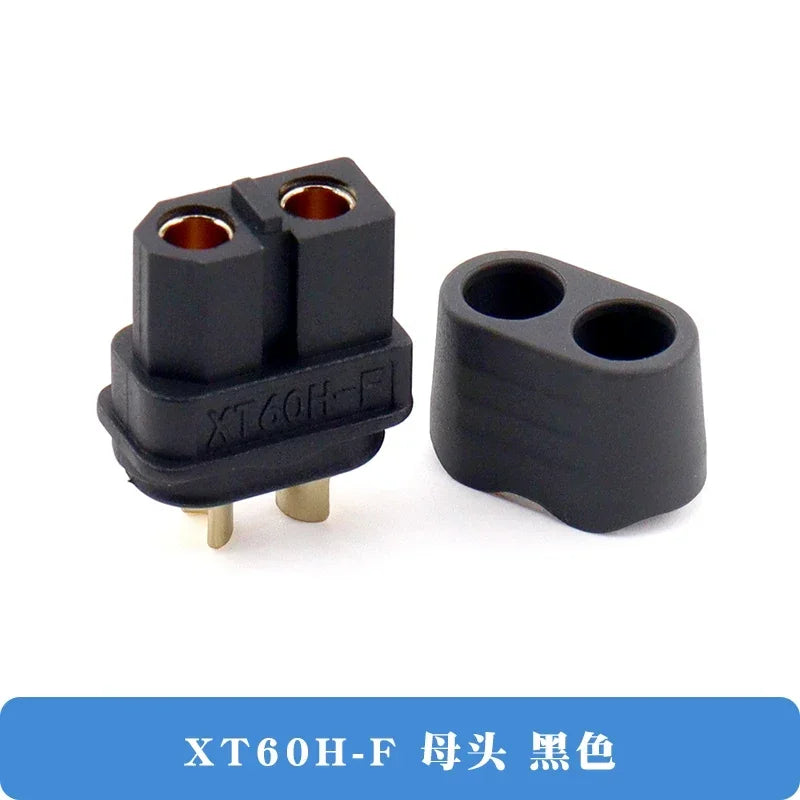 Original Amass XT60BE-M  Male XT60BE XT60 XT60H Bullet Connector Wire Cable Plug For RC FPV Charger Battery Motor ESC