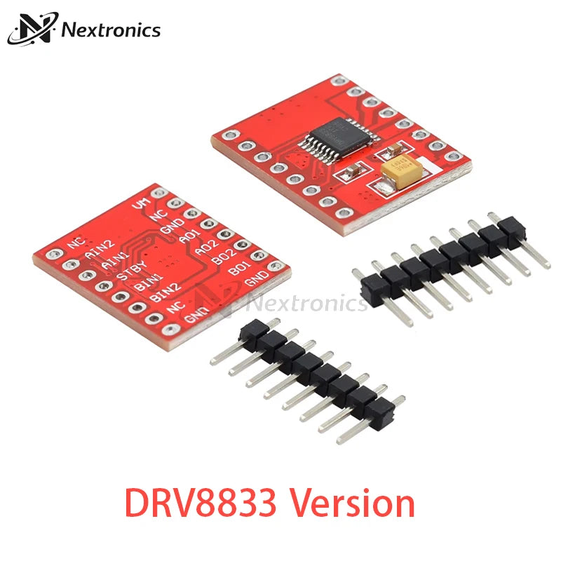 1/3/5/10PCS TB6612FNG DRV8833 Dual Motor Driver Module 1A H Bridge DC Motor Controller PWM Control for Arduino