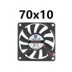 40MM 50MM 60MM 70MM 80MM 90MM 120MM Cooling Fan Brushless Motor Case Fan Quiet Fan With USB Cable