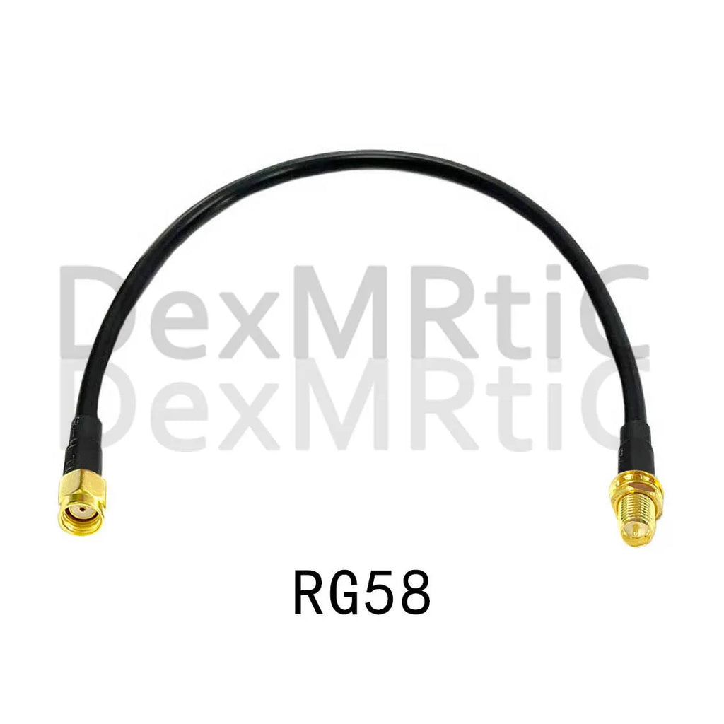 Wifi Router Extension RP SMA Male to Reverse Female Pigtail Cable Adapter RG316  RG174 RG178 RG58 RG142