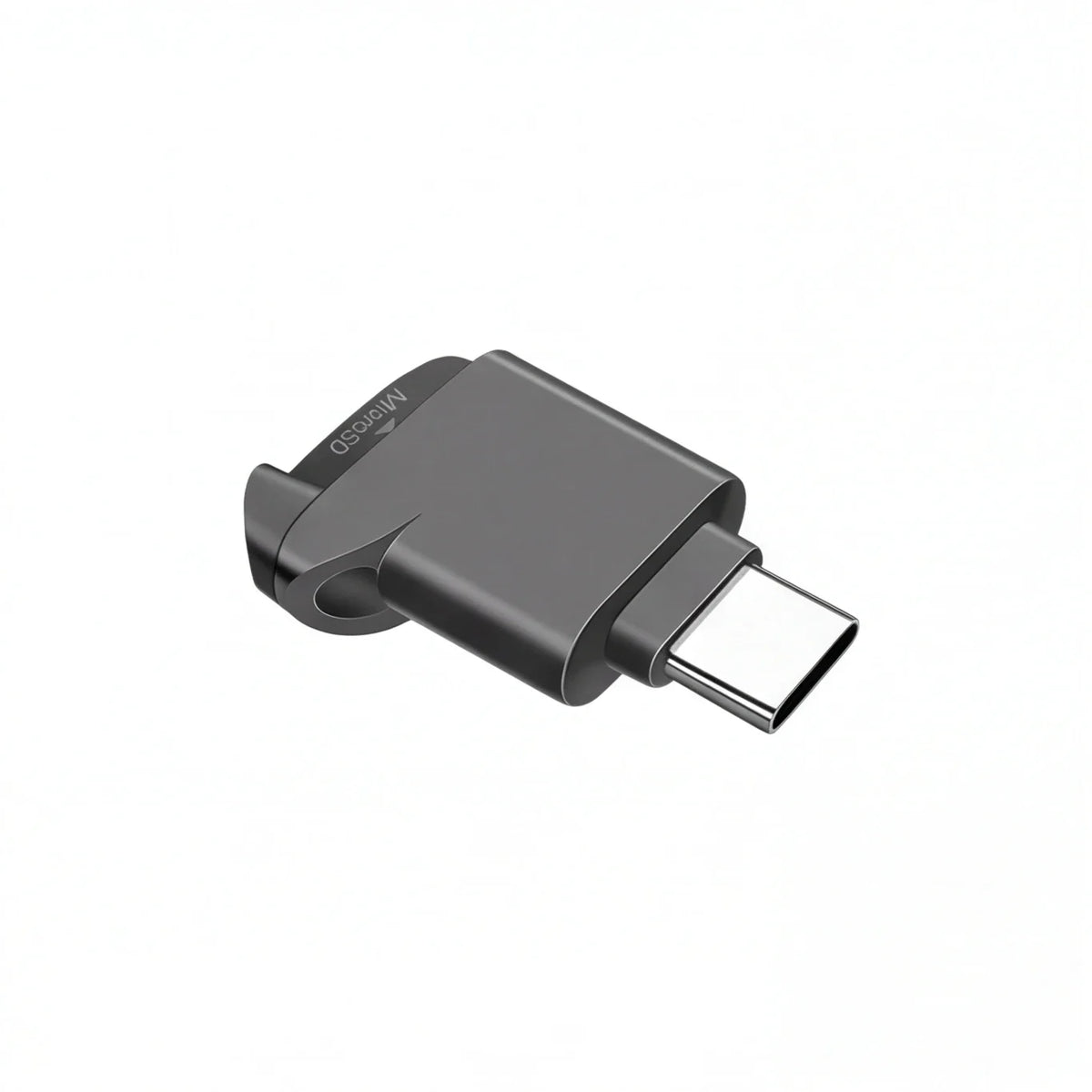 USB C to MicroSD Card Reader, High Speed OTG Adapter for Phones & Laptops, Plug & Play, Compact Design