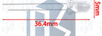 5mm 940nm LEDs Infrared Emitter and IR Receiver Diode 10pairs Diodes 301A