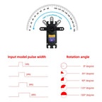 70kg Digital Servos Large Torque Magnetic Induct 8.4v Brushless Motor IP68 Steel Helical Gear For 1/8 1/10 Remote RC Car Robot