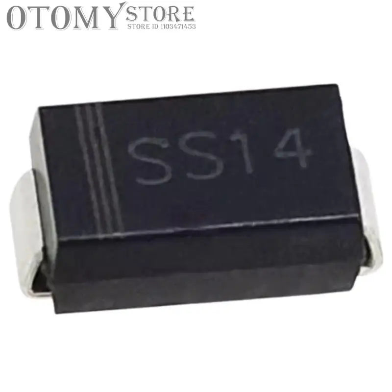 100PCS 100% NEW SS14 Schottky Diode 40V SMA Patch 1N5819 IN5819 SOD-323