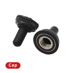 6mm Mini Toggle Switch MTS-102 103 202 203 SPDT ON-OFF-ON with Waterproof Cap 6A 125V/250V 3/6 Pin