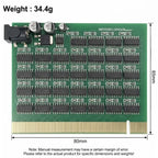 PCI-E 16X PCI Express Slot Tester Card for Motherboard,PCI-E Light Tester,Detect South Bridge Short Circuit & Open Circuit Fault