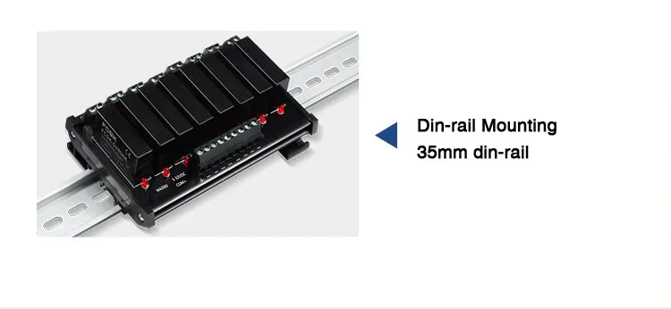 FCGK 1 2 4 6 8 Channel Solid State Relay Module PNP OR NPN Board 5V 12V 24V 32VDC PCB DC TO AC SSR Module