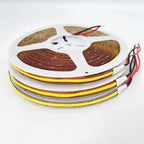 DC 12V/24V 8MM COB LED Strip Free Cut Cuttable 400LEDs/M 528LEDs/M High Density Flexible Tape Home Decoration Lighting 0.5M-10M