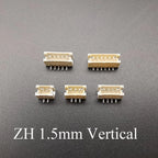 10/50Pcs SH/JST/ZH/PH/XH Pitch 1.0mm 1.25mm 1.5mm 2.0mm 2.54mm 2/3/4/5/6Pin Horizontal Vertical Male Pin Header Socket Connector