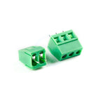 (10 pcs) KF128 5.0mm 5.08mm Straight Plug 300V 10A 5.0 / 5.08 Pitch Screw Type PCB Terminal Block Splicable 2-3Pin JM128