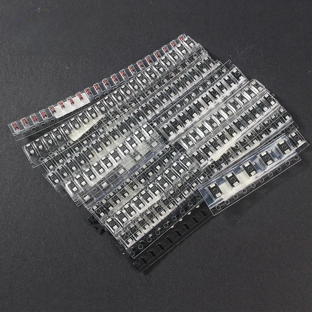 260pcs/lot SMD Diode Assorted Kit M1 M4 M7 RS1M SS14 SS24 RS1M US1M SS34 SS54 BAT54C BAT54S LL4148 22values Zener Diodes Set