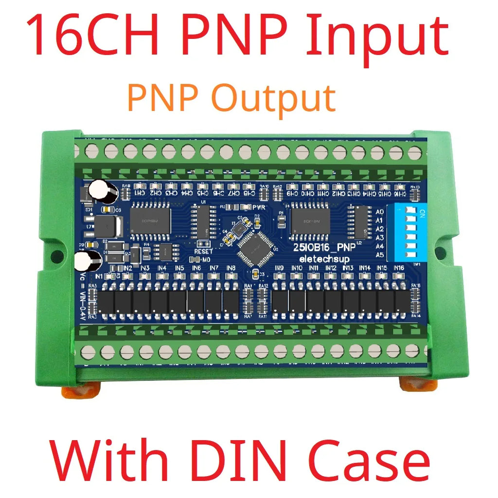 RS485 Remote IO Expansion Board 8/16/32 DI-DO Modbus DMOS PNP Output & NPN/PNP Input Module PLC