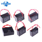 CBB61 Capacitor 450vac Fan Starting Capacitor 450V Fan Capacitors 1UF/1.2UF/1.5UF/2UF/2.5UF/3UF/4UF/5UF/6UF/10UF