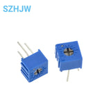 1-100pcs 3362P Series Resistance 101 201 501 102 202 502 103 Trimpo Trimmer Potentiometer 3362 500R 1K 2K 5K 10K 20K 50K 100K