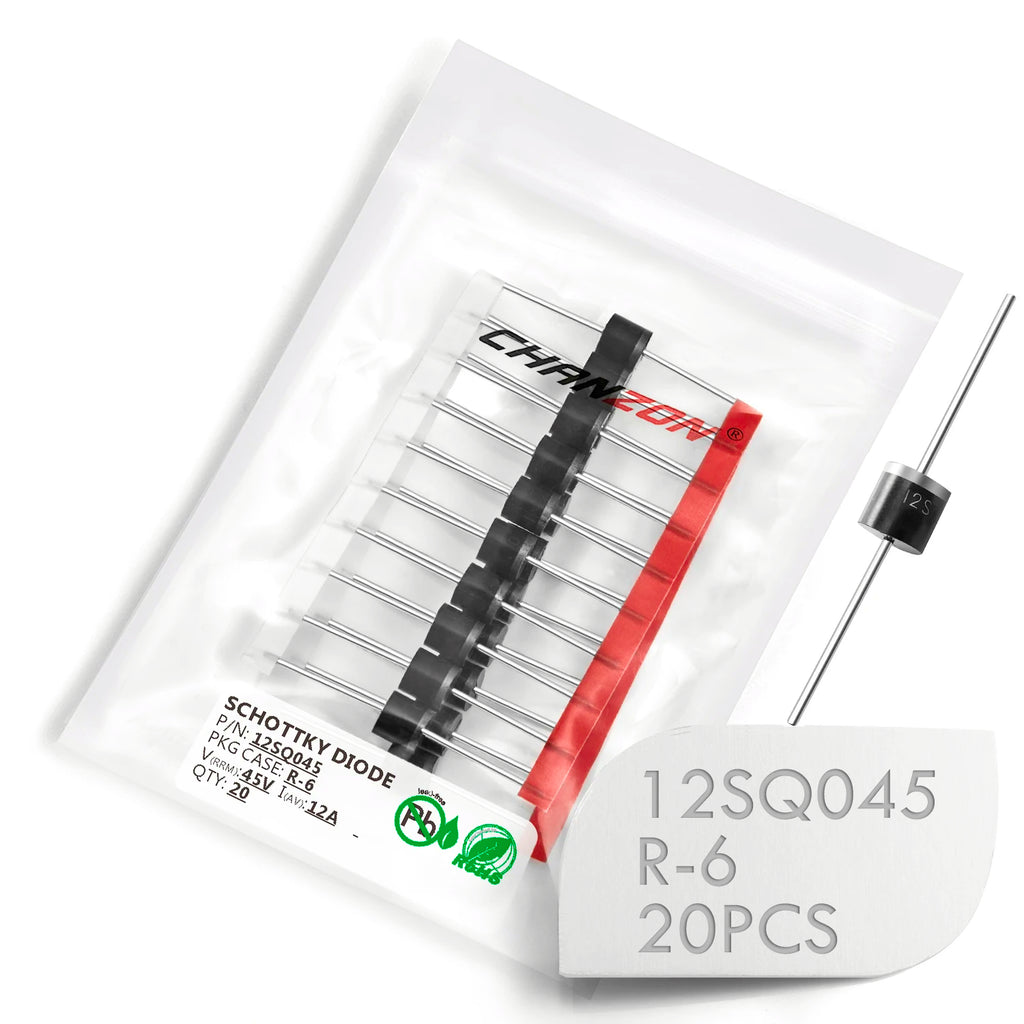 10SQ045 12SQ045 15SQ045 20SQ045 Schottky Barrier Diode R-6 10A 12A 15A 20A 45V 100% Original Brand New DIP Axial Diodes