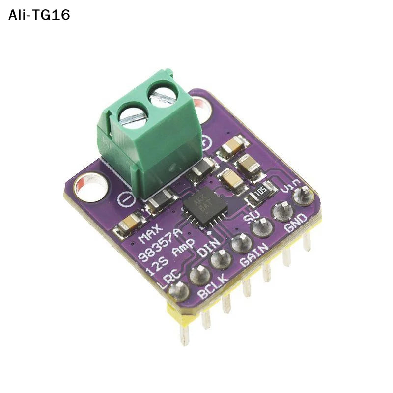【TG16】1 Set 3006 I2S 3W Class D Amplifier Without Filtering DIY Power Amplifier Board MAX98357A Audio Amplifier Module