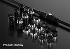 CNLINKO M28 IP68 Circular Heavy Duty Power Connector 50A Male/Female Screw Terminal for EV Charging,Solar & Battery Storage