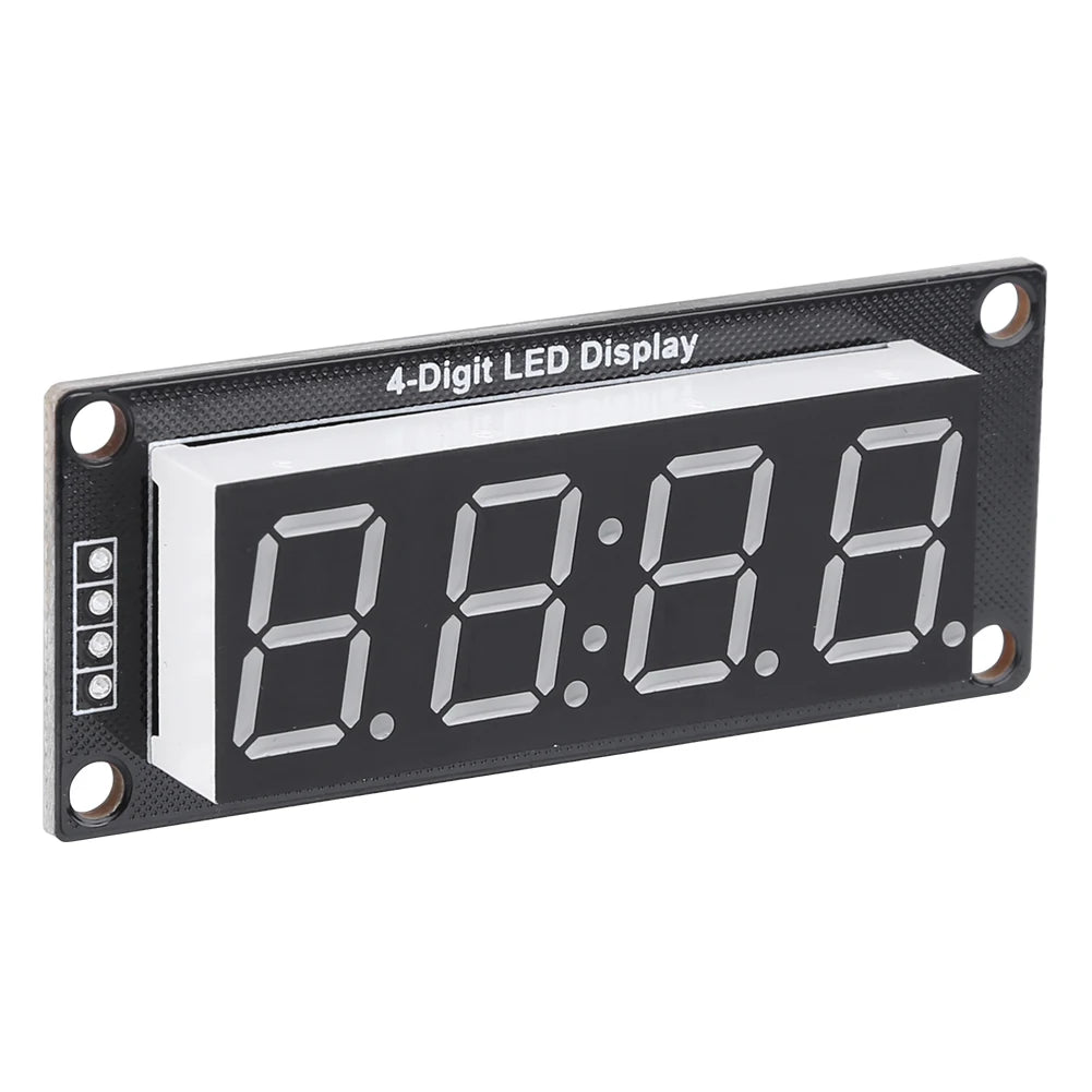 TM1637 LED Display Module 4 Digit Time Indicator Tube 7 Segment Digital Indicator Tube 0.56 Inch Digital LED Module