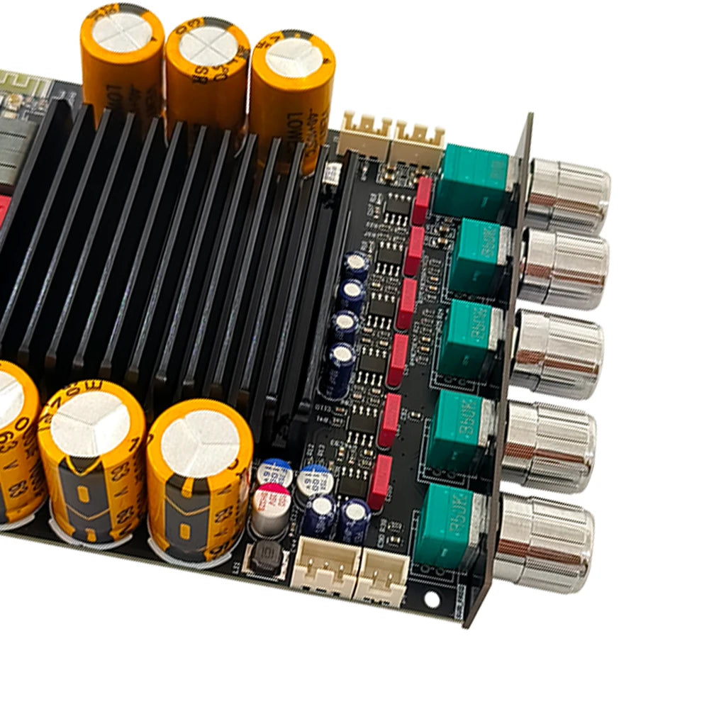 ZK-SUB600 BT Amplifier Board Module 2.0 Channel 300W+300W+Subwoofer Extension TPA3255 DC 18-50V with Subwoofer