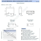 5PCS Relays 5V 12V 24VDC HF46F -5-HS1 HF46F-G-12-HS1 HF46F-G-24-HS1 4PIN HF46F-G 12 HS1 HF46F-G-12-HS1T HF46F-G-24-HS1T Original
