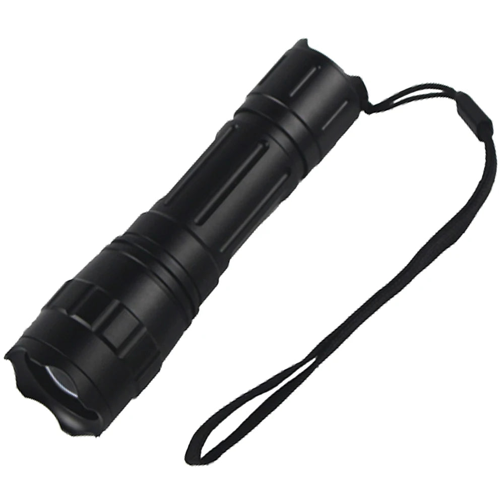 10Watt 850nm-940nm IR Flashlight 200 yard Zoomable Focus LED Infrared Radiation Lamp Night Vision Torch 21700 Hunting Lantern
