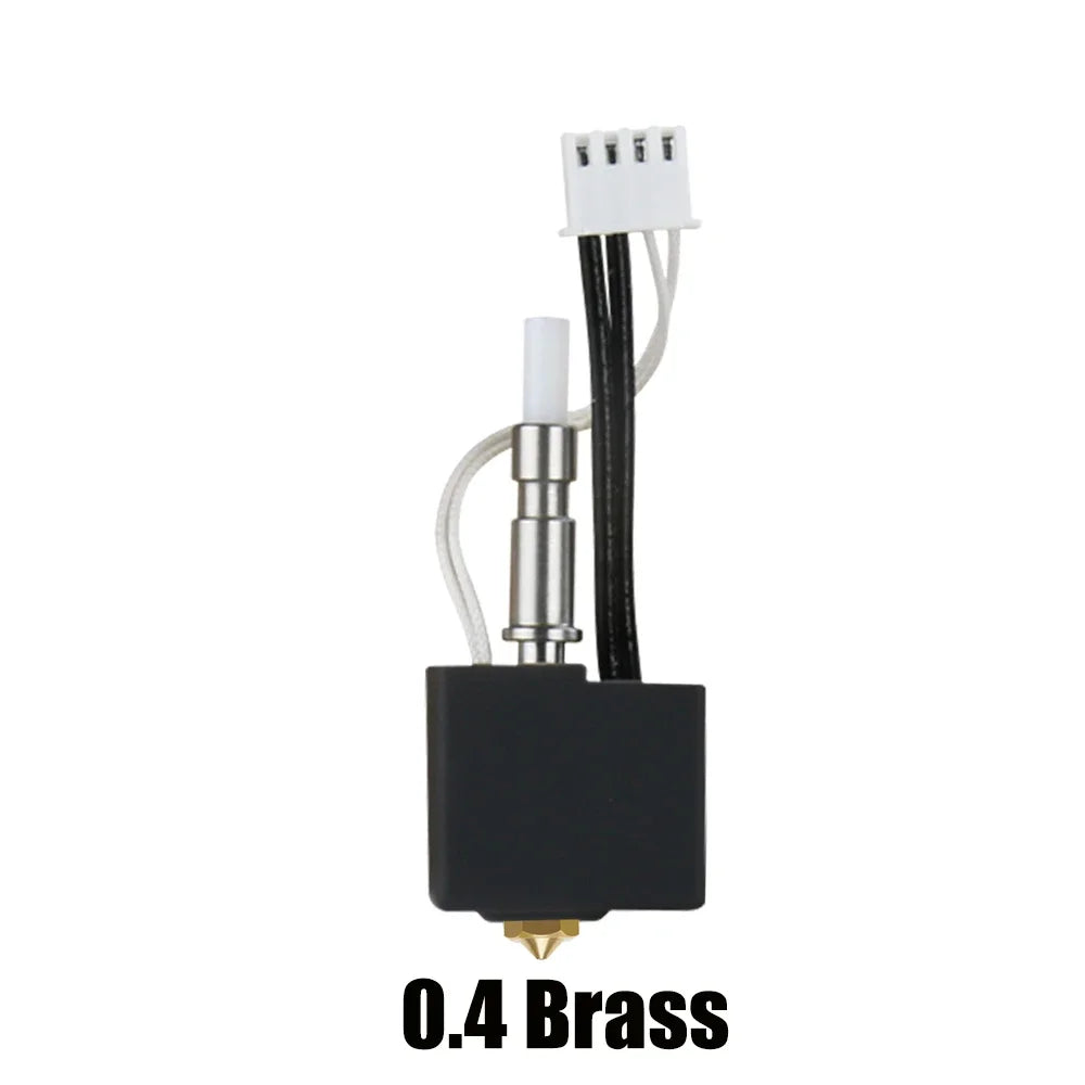 Upgraded Hotend For Kobra S1 /S1Combo 24V 50W Hot end For Anycubic Kobra S1 Thermistor&Heater For Kobra S1 Hardened Steel Nozzle