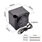 Dual Battery Protection Smart Isolator VSR 12V 140A Split Charge Voltage Sensitive Relay Module IP67 for Car Truck Marine Boat
