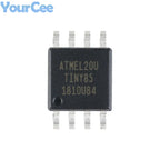 20pcs/1pc ATTINY85 ATTINY85-20SU ATTINY SOIC-8 8KB 20MHz 8Bit Microcontroller SMD IC Chip ATTINY44A-SSUR ATTINY13A-SSU ATTINY10