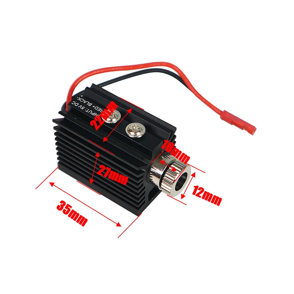 5V 1000MW 1500MW Diode Laser Module 405NM Software Control Blue Purple Laser for Desktop Wood Laser Engraving Machine DIY Use