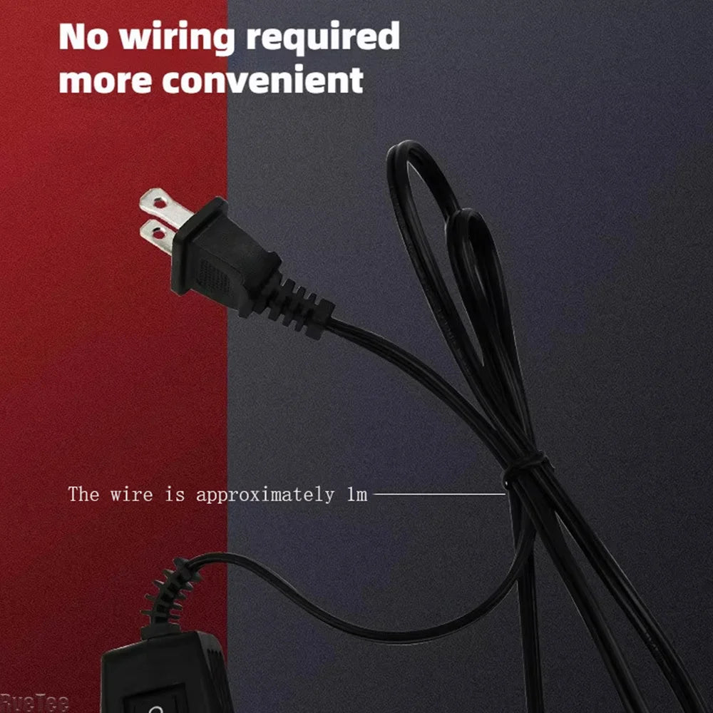 Handheld 300W Mini Heat Gun, Multi‑Function Electric Hot Air Tool, Compact Heater for DIY Embossing and Shrink Wrapping Work