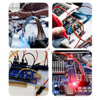 50-300pcs Breadboard Dupont Cable For Arduino Line 2.54mm Male Female Dupont 10cm 20cm 30cm Jumper Wire  DIY 1P Connector
