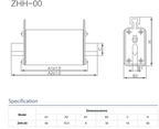 High Voltage NH ZHPV-00 NH00 DC1000V Fuse Blade Fuse Link Photovoltaics System DC Solar Fuse
